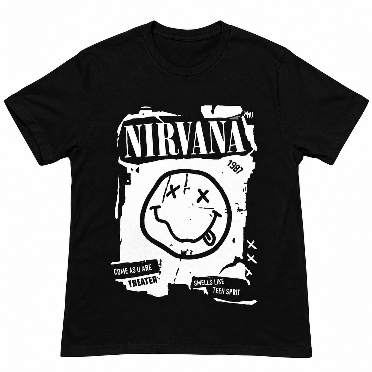 T-shirt Nirvana Smile