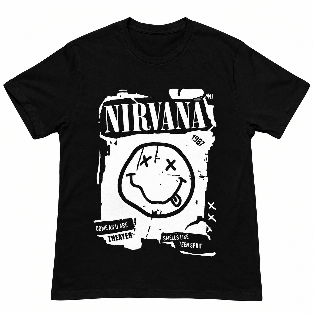 T-shirt Nirvana Smile