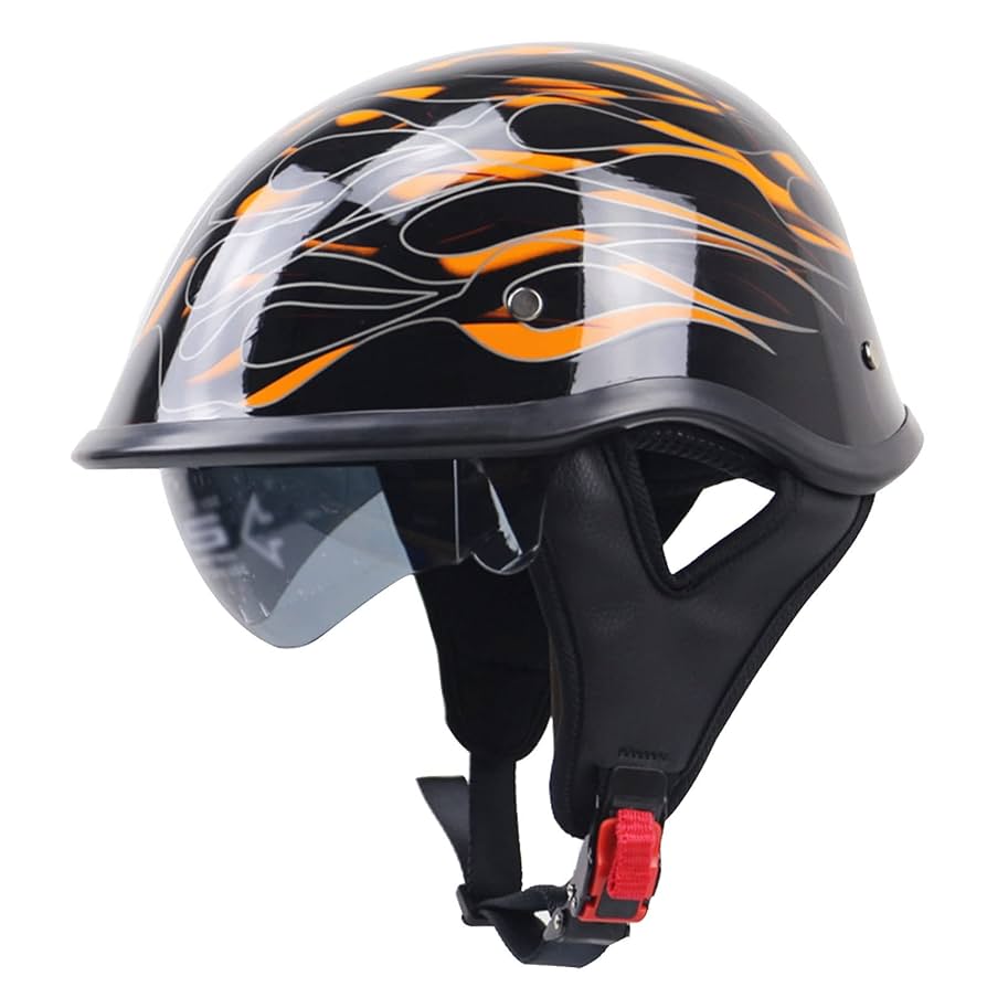 Half Helmet with Visor