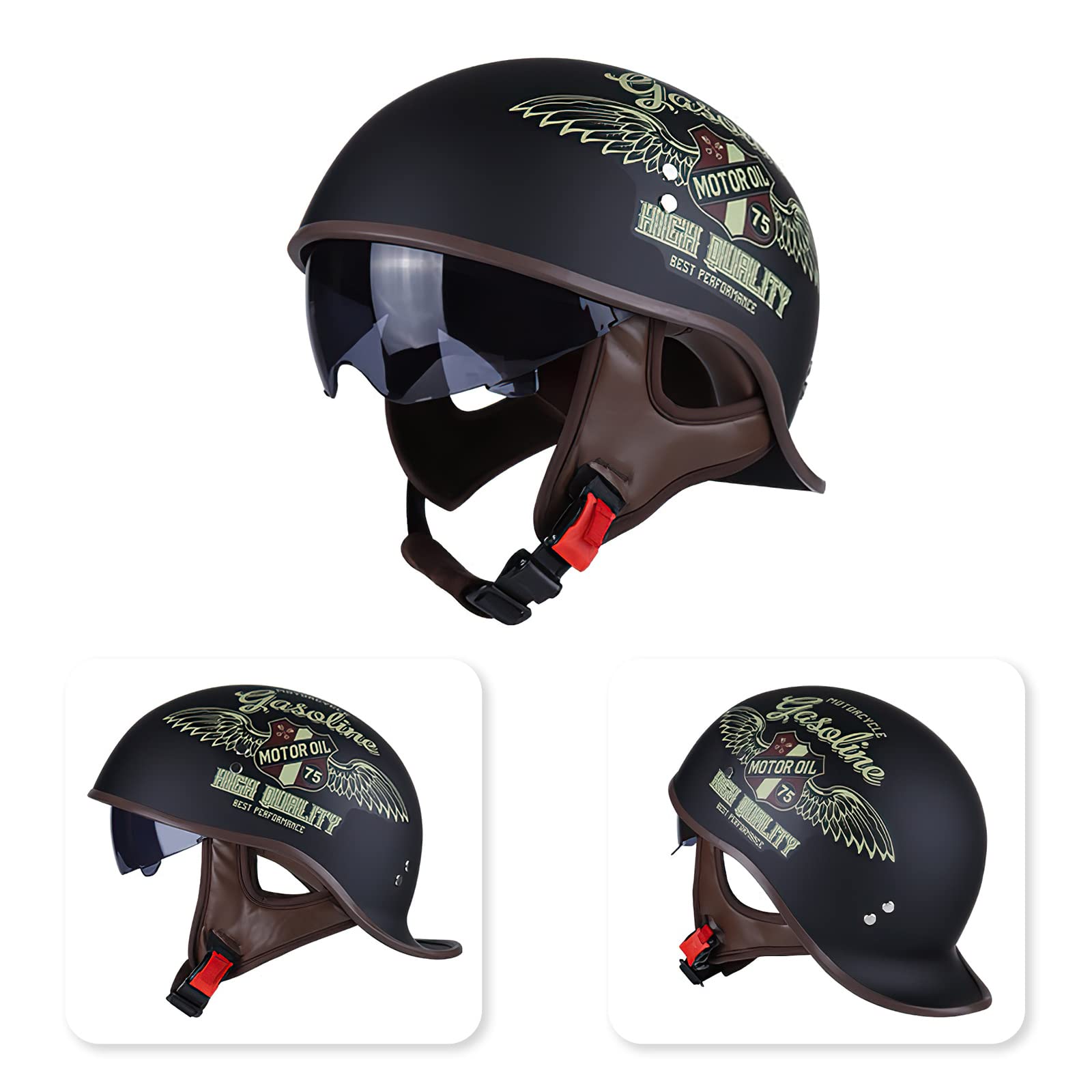 Half Cap Helmet High Way Death
