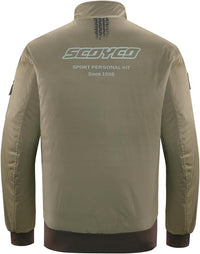 Men's Biker Jacket Windproof Rider Jacket with removable safety pads