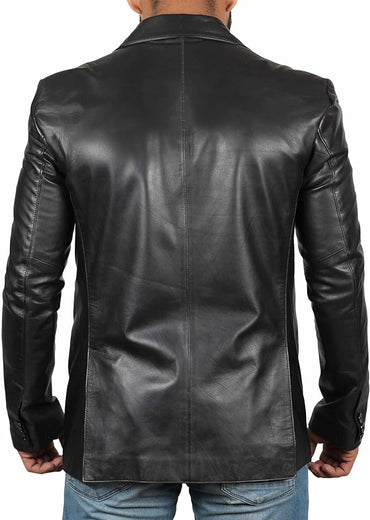 Jacket Genuine Lather Blazer Style
