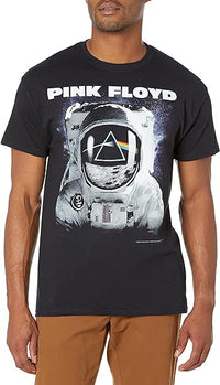 Men's T shirt Crew Neck Regular Fit Pink Floyd Astro