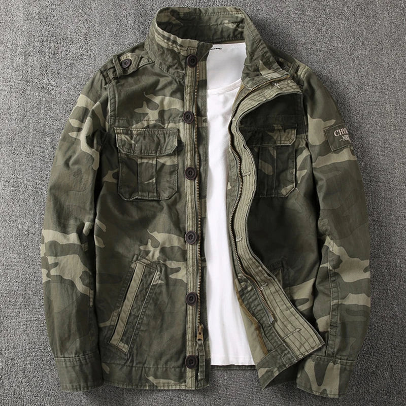 Camouflage Work Jacket