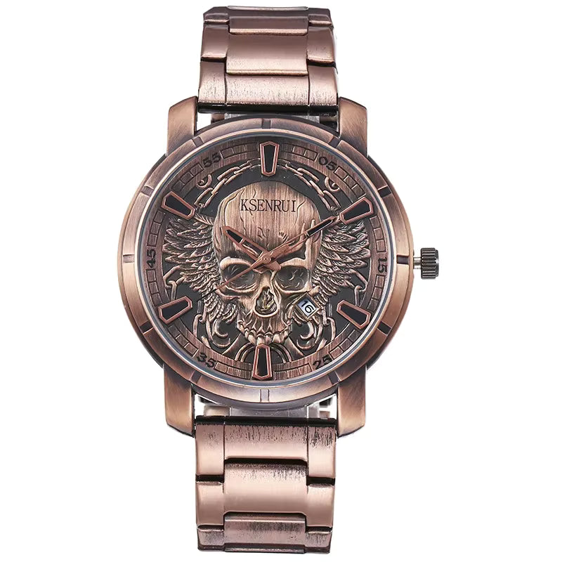 Men's Skeleton Stainless Steal Watch