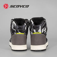 Scoyco Men's motorcycle camo breathable Sneakers