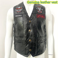 PU Leather Vest