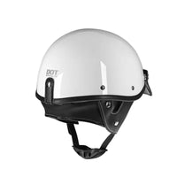 Helmet Half Solid shiny Dot Certified 6D-301