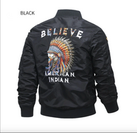 Bomber Jacket men- American Indian