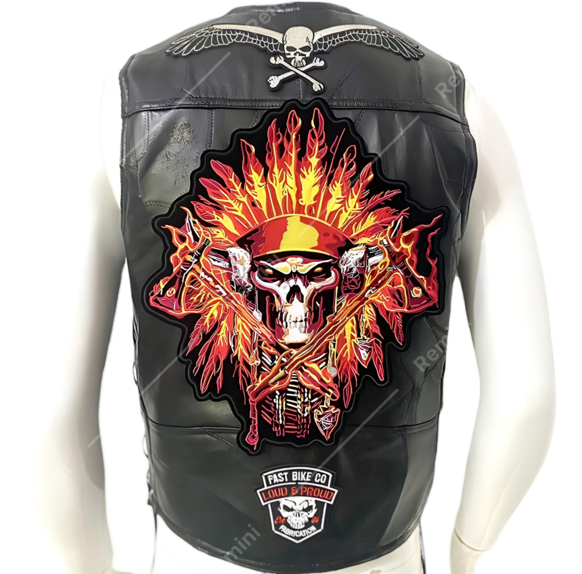 PU Leather Vest