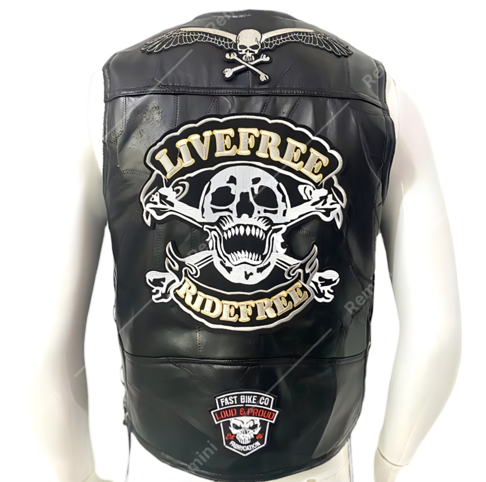 PU Leather Vest