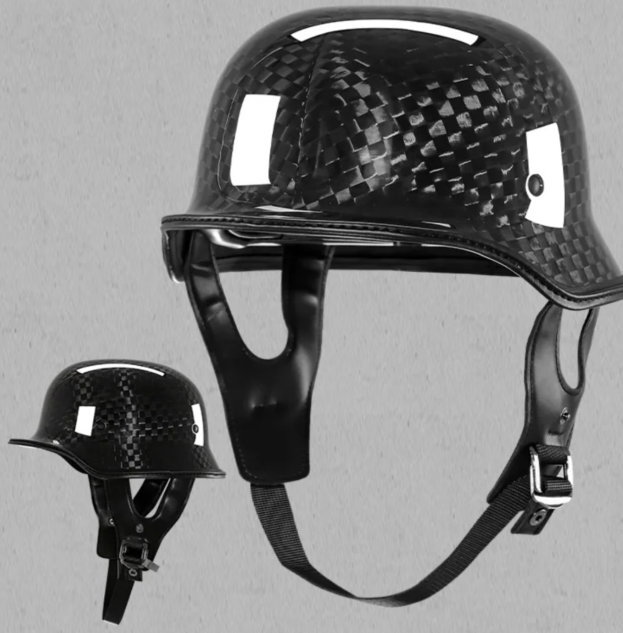 Motorcycle German Helmet Carbon