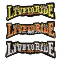 Patches Live to Ride