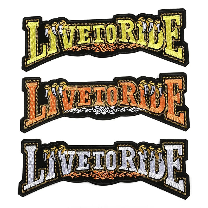 Patches Live to Ride