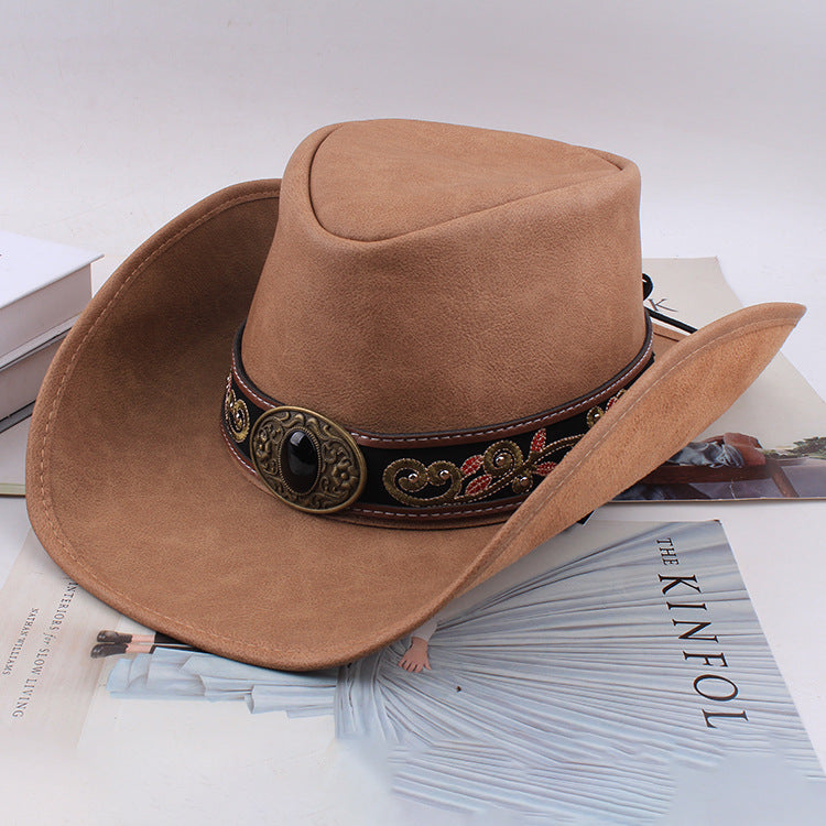 Leather Cowboy Hat