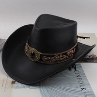 Leather Cowboy Hat